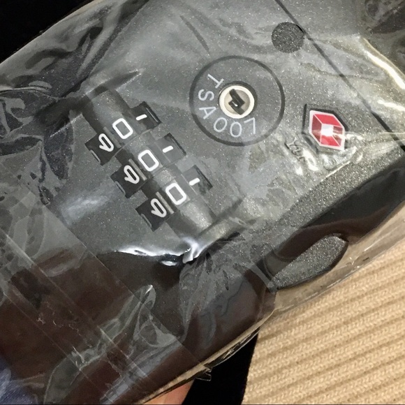 Luggage combination lock FAA approved strap BLUE Ascott brand - Picture 8 of 8